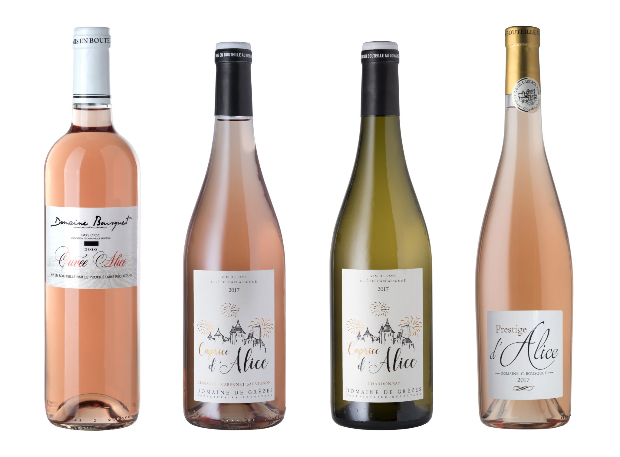 Prestige d'Alice Rosé - Domaine de Grezes - Vin de Pays de la Cite de Carcassonne